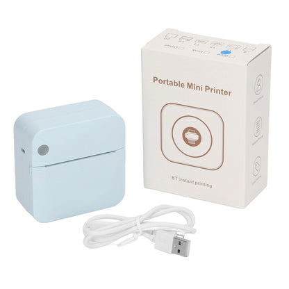 MINI IMPRESORA PORTÁTIL AZULES
